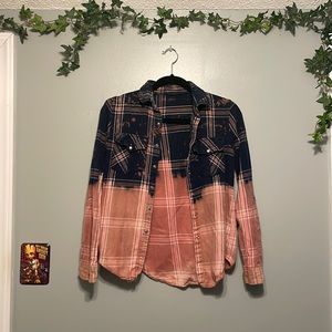 Hand Bleached Flannel